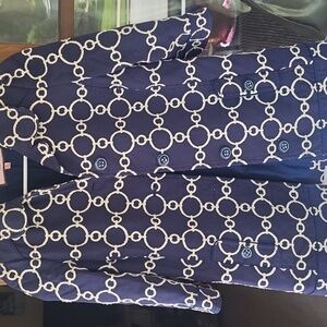 Juicy Couture Vintage Navy and White Dot Ring Jacket